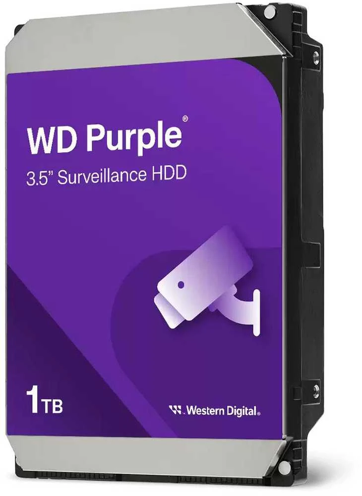 Western Digital | Hard Drive | Violetinė Surveillance WD11PURZ | 5400 RPM | 1000 GB