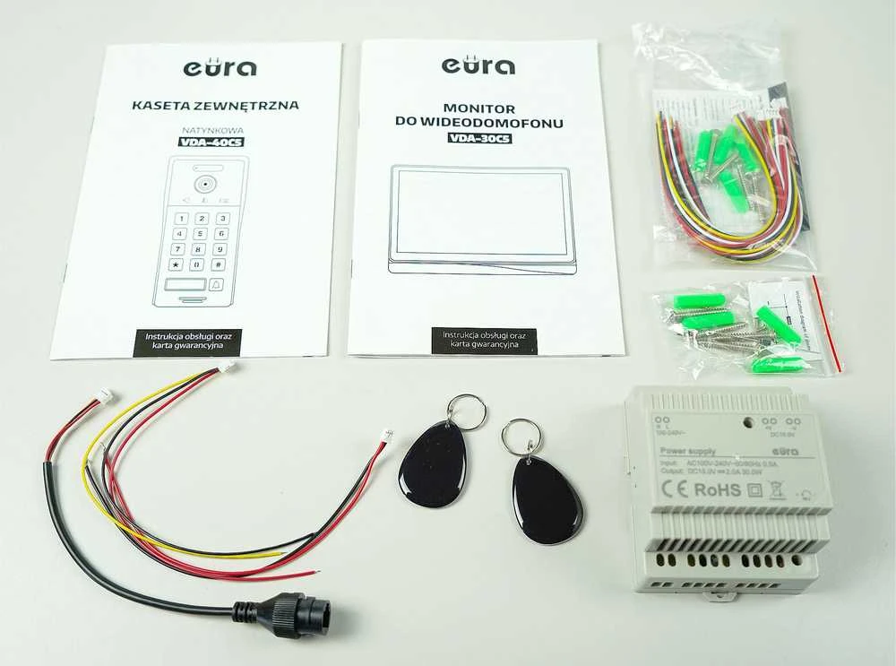 Wideodomofon EURA VDP-30C5 Tuya