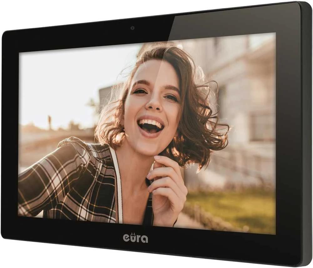 VAIZDO TELEFONDOTYNIS EURA VDP-86A3 – 10 colių monitorius, juodas, TUYA