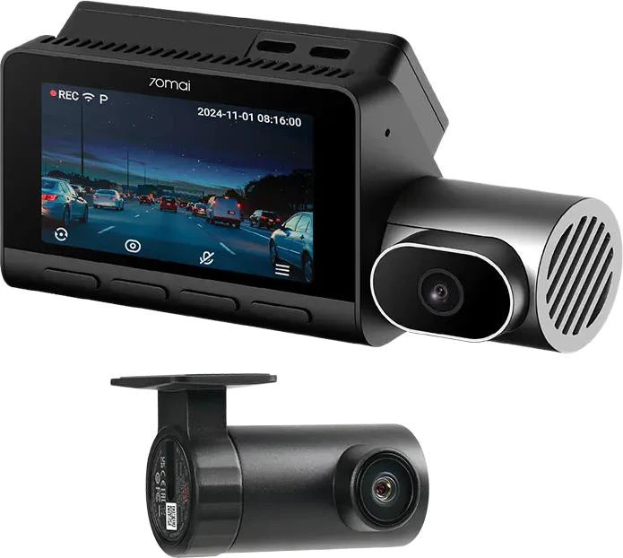 70mai T800 4K + kamera tylna RC24 HDR + SD 256GB