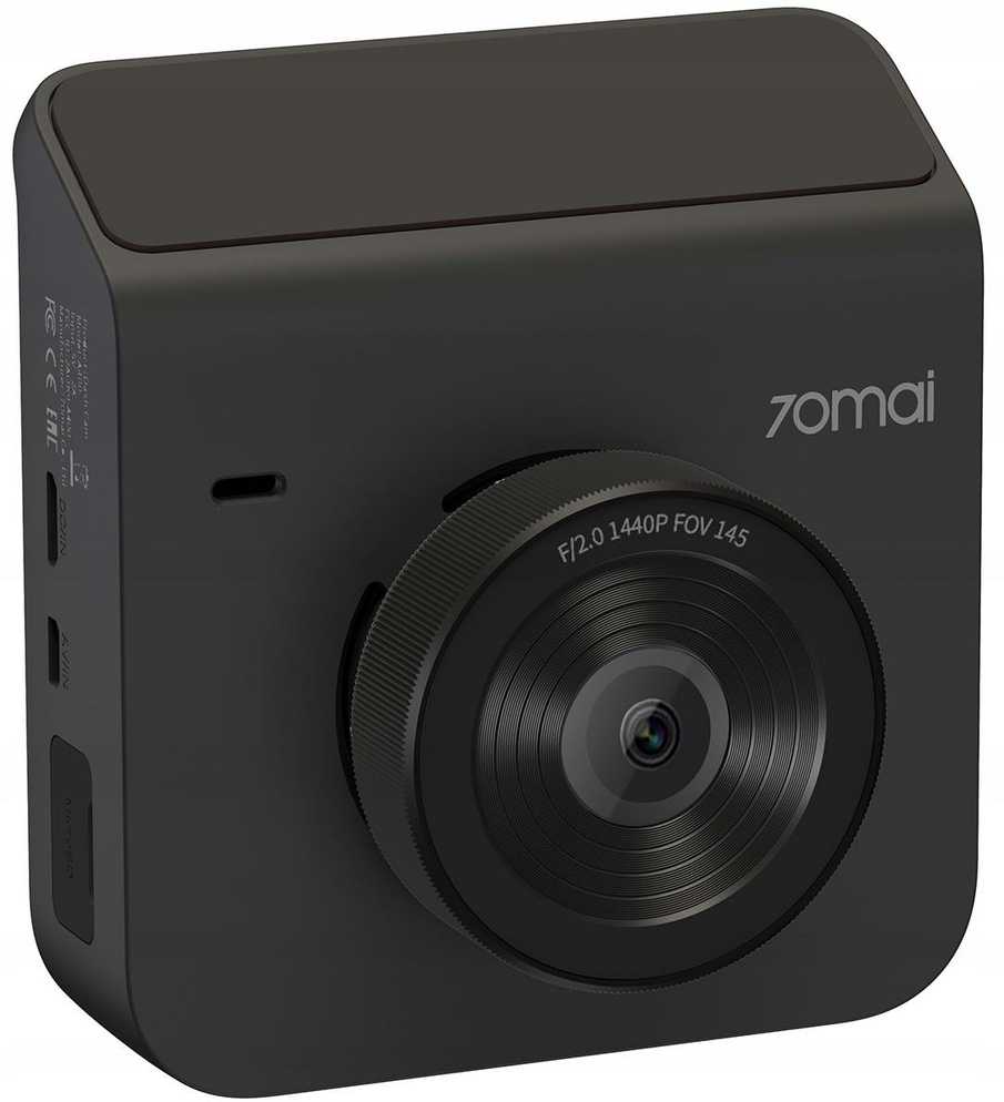 70mail Dash Cam A400 QHD + Rear Cam RC09 Set Pilkas