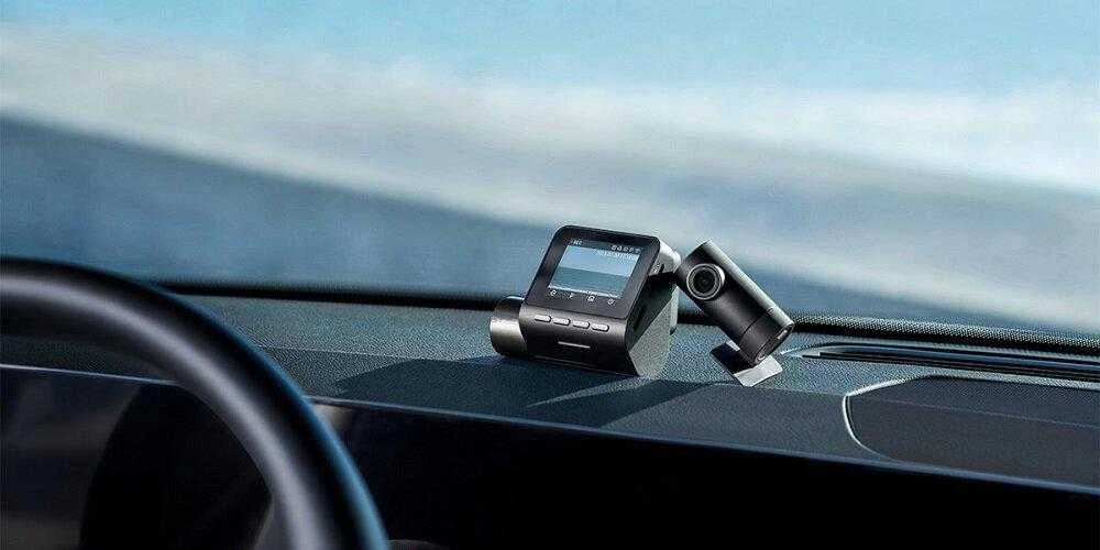 70Mai vaizdo registratorius A200 + RC11 galinio vaizdo kamera + 128 GB „Lexar“ kortelė