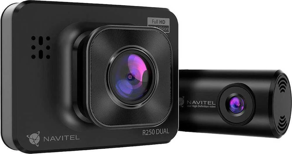 Navitel | R250 DUAL | Full HD | Dash Cam su papildoma galinio vaizdo kamera