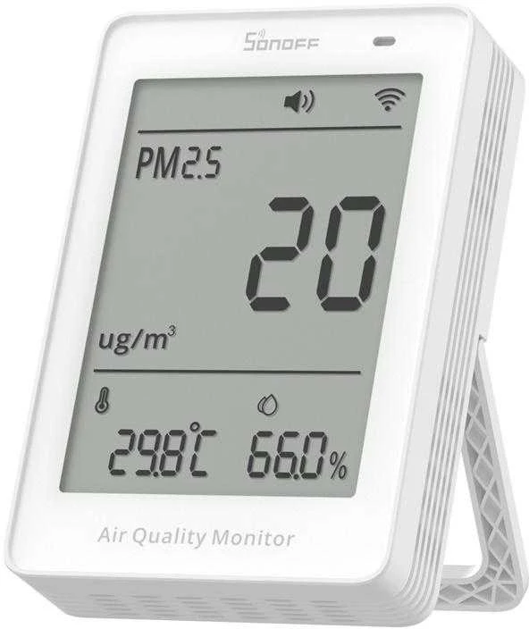 Drėkintuvas Sonoff AirGuard PM2.5 Wi-Fi oro kokybės sensorius, palaiko Matter
