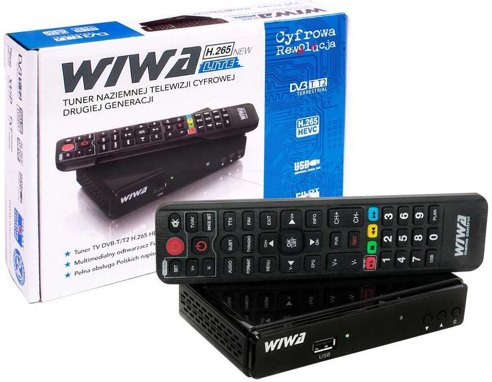 Imtuvas TV WIWA H.265 2790Z (DVB-T)