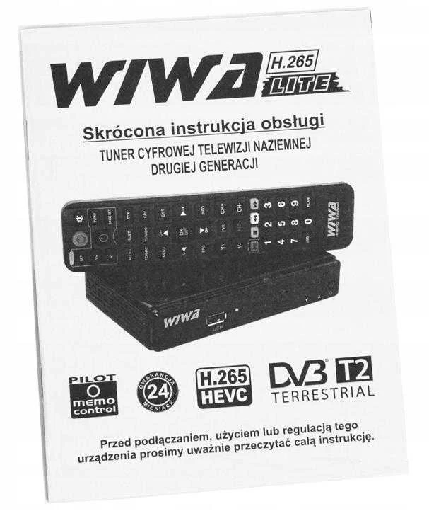 Imtuvas TV WIWA H.265 2790Z (DVB-T)