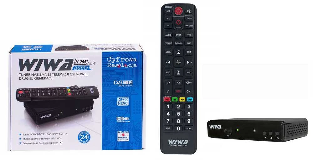 Imtuvas TV WIWA H.265 2790Z (DVB-T)