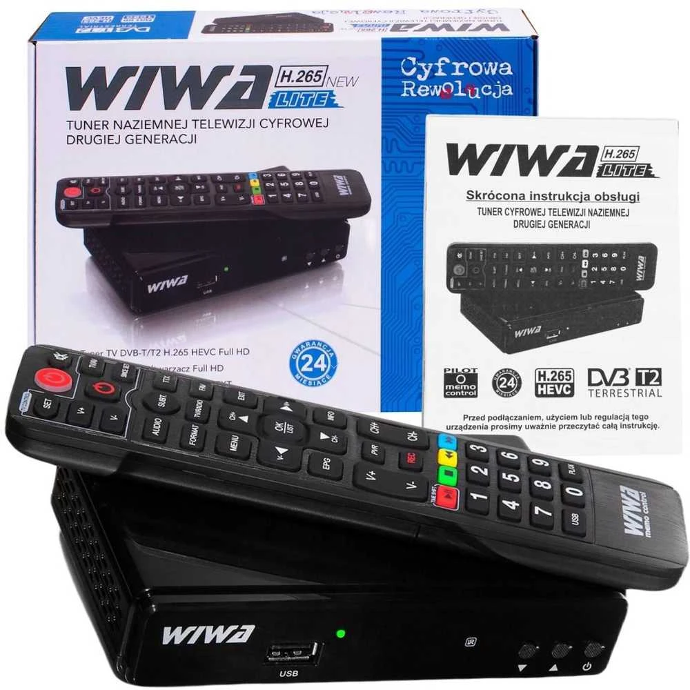 Imtuvas TV WIWA H.265 2790Z (DVB-T)