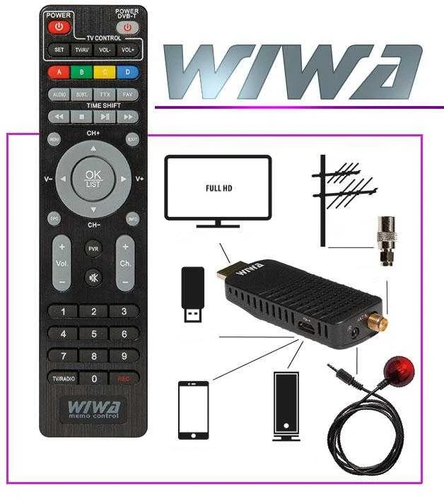 TV imtuvas Wiwa H.265 Mini
