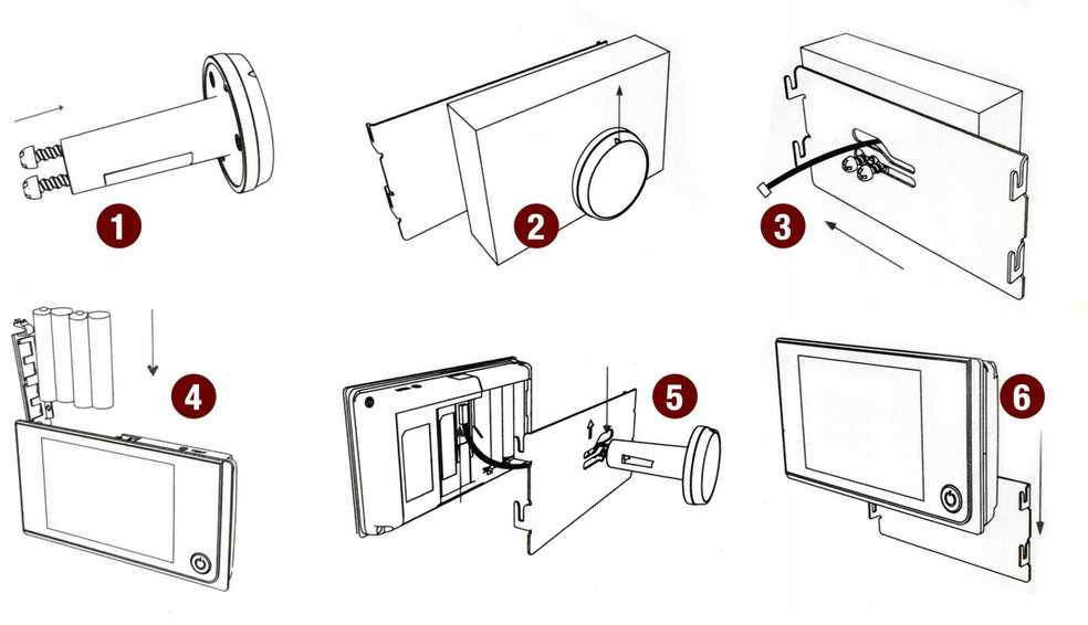 MBG DOOR PEEPHOLE CAMERA SF520A