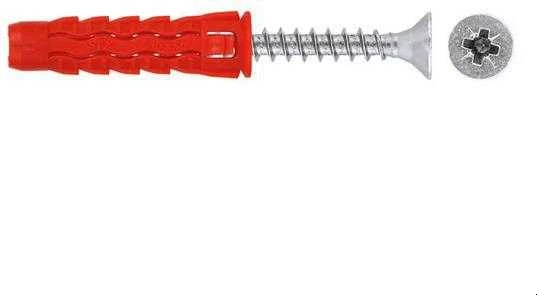 Grąžtas Klimas Kaištis Wkret-Met SFXP, universalūs, 8×40 mm, 50 vnt.