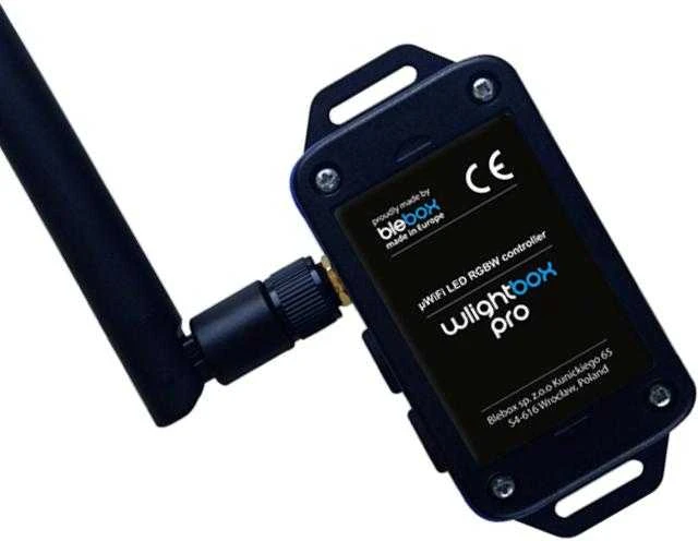 BleBox wLightBox Pro - LED RGBW WiFi valdiklis - Android/iOS programa