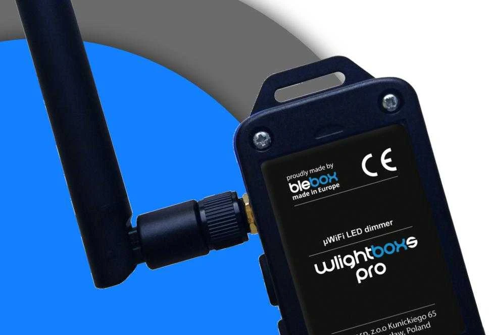 BleBox wLightBoxS Pro - WiFi LED valdiklis - Android/iOS programa