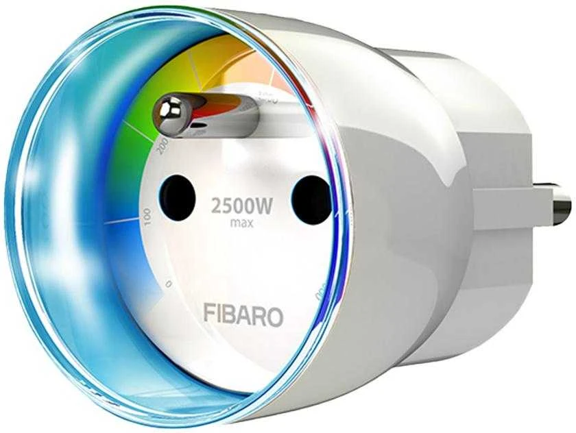 Fibaro | Sieninis kištukas | Z-Wave | Baltas