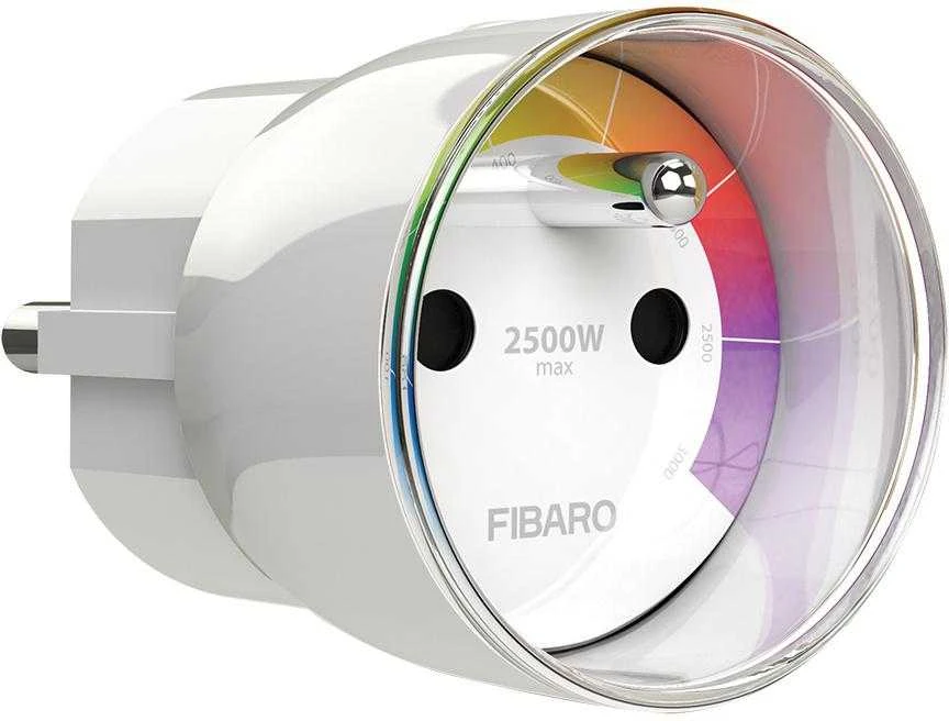 Fibaro | Sieninis kištukas | Z-Wave | Baltas