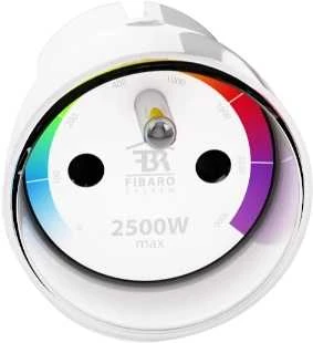 Fibaro | Sieninis kištukas | Z-Wave | Baltas