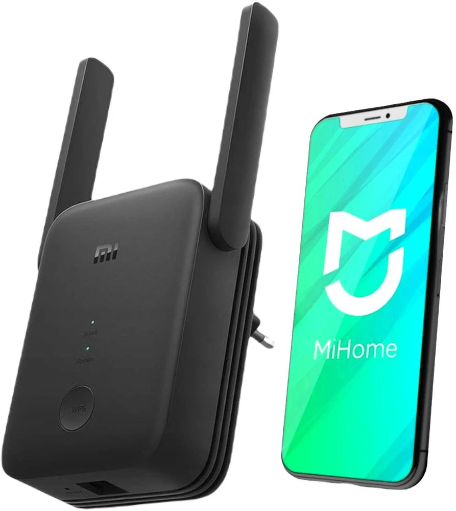 Xiaomi Mi AC1200 WiFi Range Extender Wi-Fi 5 1200Mbps 2.4/5GHz 10/100 aprėpties plėstuvas