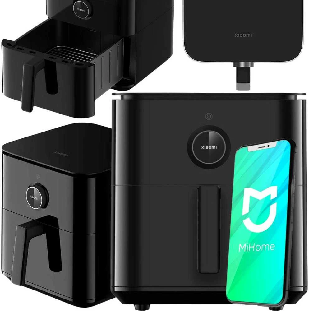 Xiaomi Gruzdintuvė Smart Air Fryer 6.5 L, Juoda