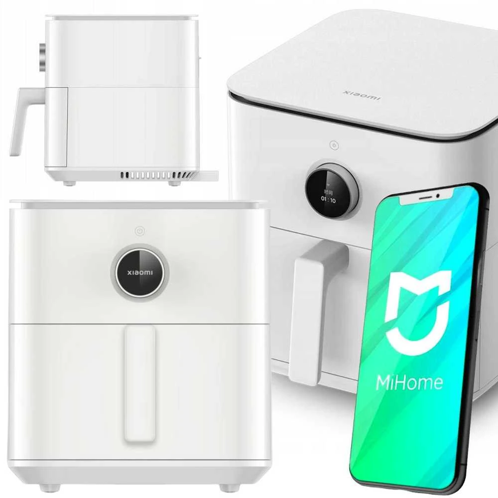 Xiaomi Gruzdintuvė Smart Air Fryer 6.5 L, Balta