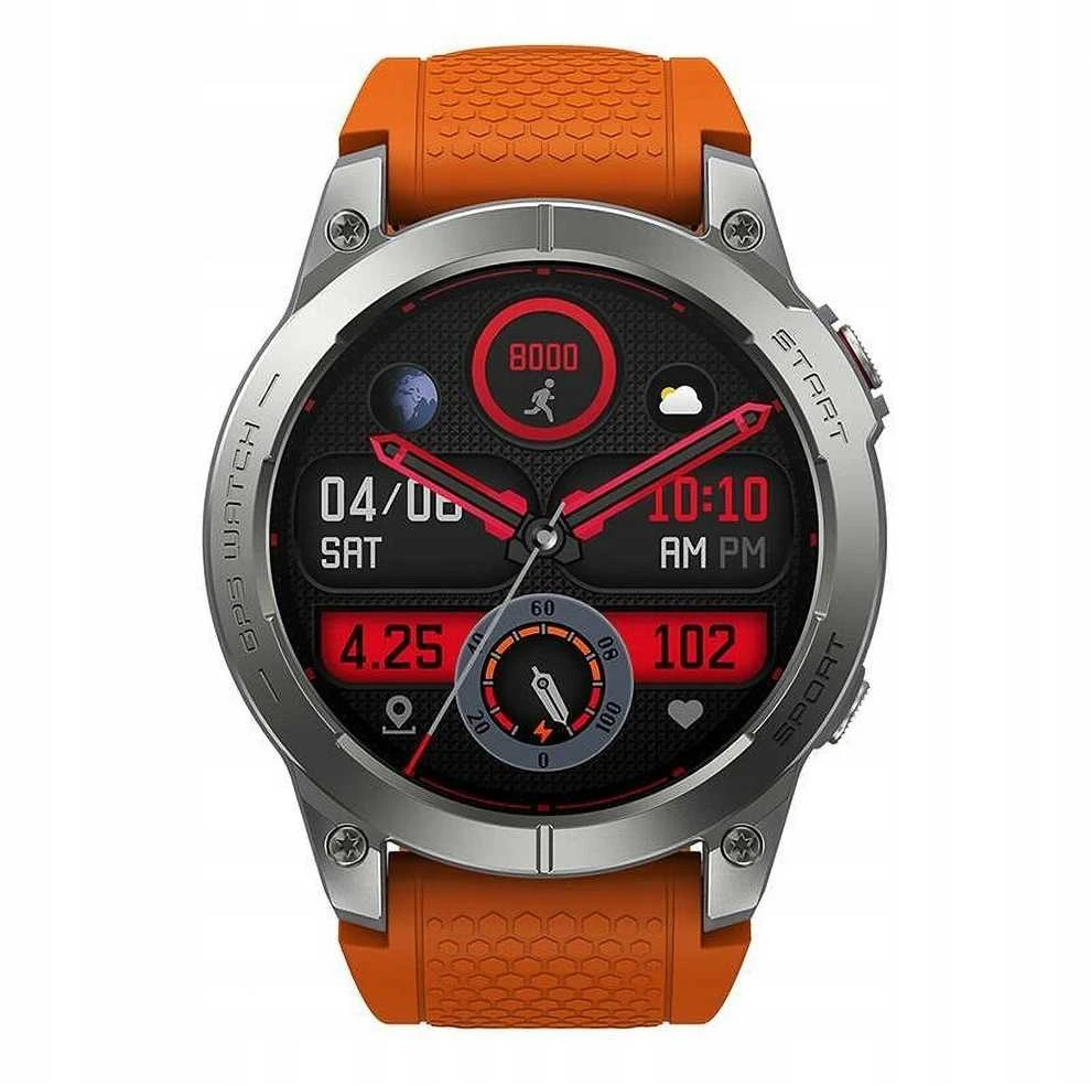 Išmanusis laikrodis Zeblaze Stratos 3 (oranžinė)