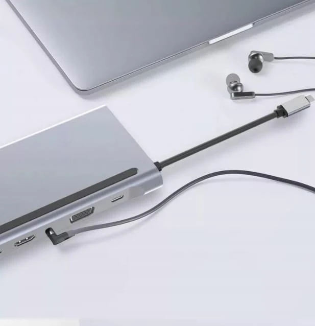 Šakotuvas Zenwire USB-C dokas / replikatorius (0000000313)