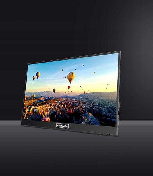 Nešiojamas monitorius „Full HD“ 14 colių IPS HDR USB-C HDMI Zenwire M8