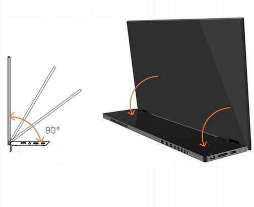 Nešiojamas monitorius „Full HD“ 14 colių IPS HDR USB-C HDMI Zenwire M8