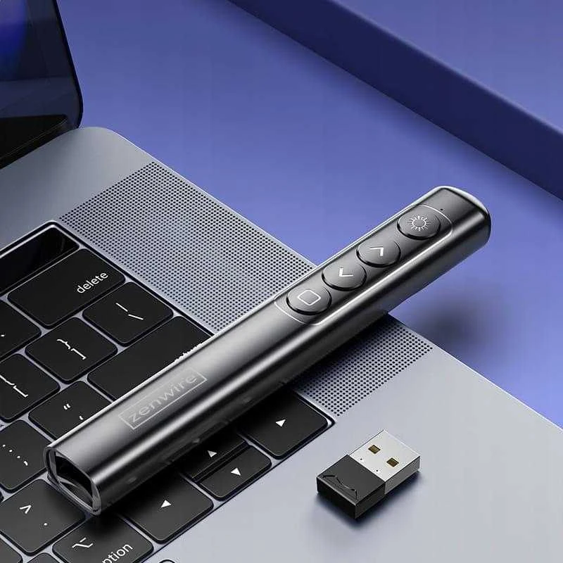 Zenwire S9 USB lazerinis žymeklis pristatymams