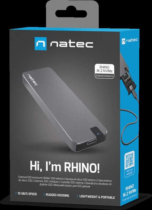 NATEC SSD korpusas Rhino M.2 NVME