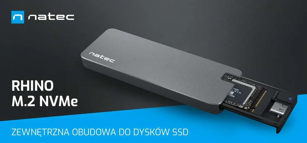 NATEC SSD korpusas Rhino M.2 NVME