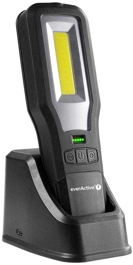 Darbinis Žibintas - everActive WL-600R Įkraunamas LED Žibintuvėlis