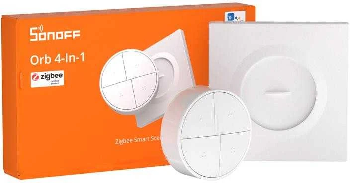 Sonoff Orb 4 in 1 Zigbee 4 mygtukų belaidis mygtukas