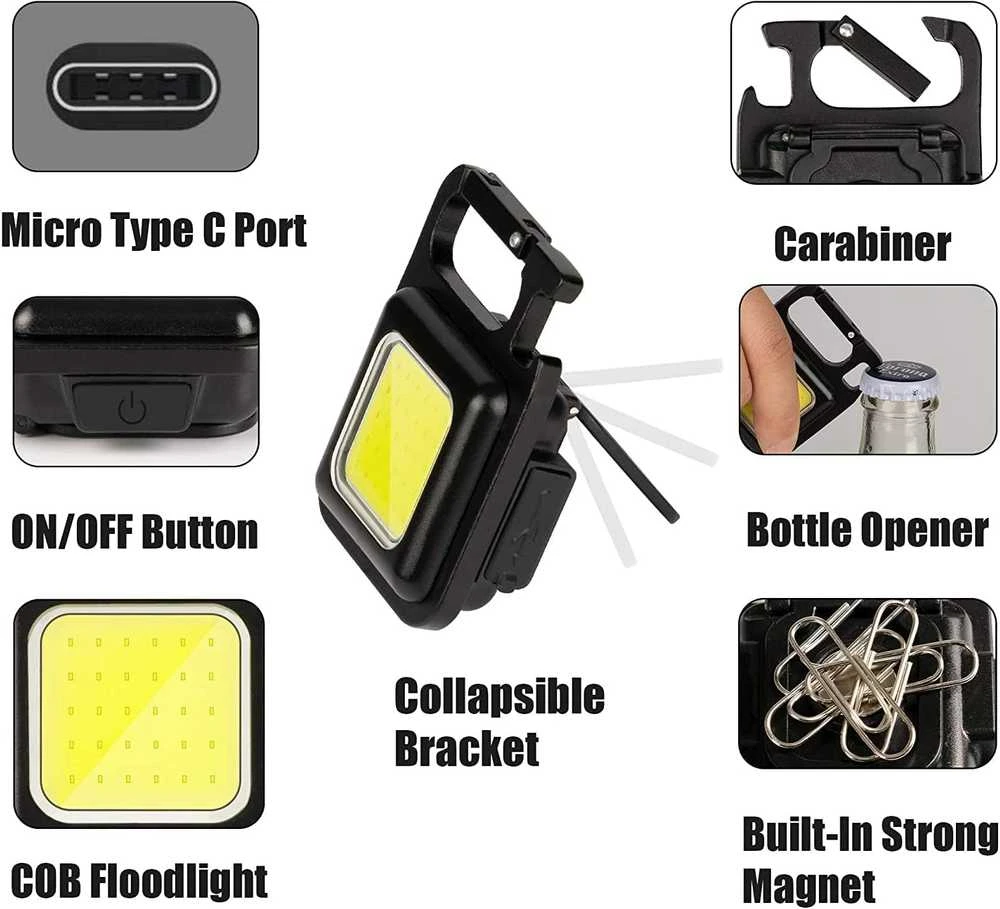 Goapa LED įkraunamas žibintuvėlis