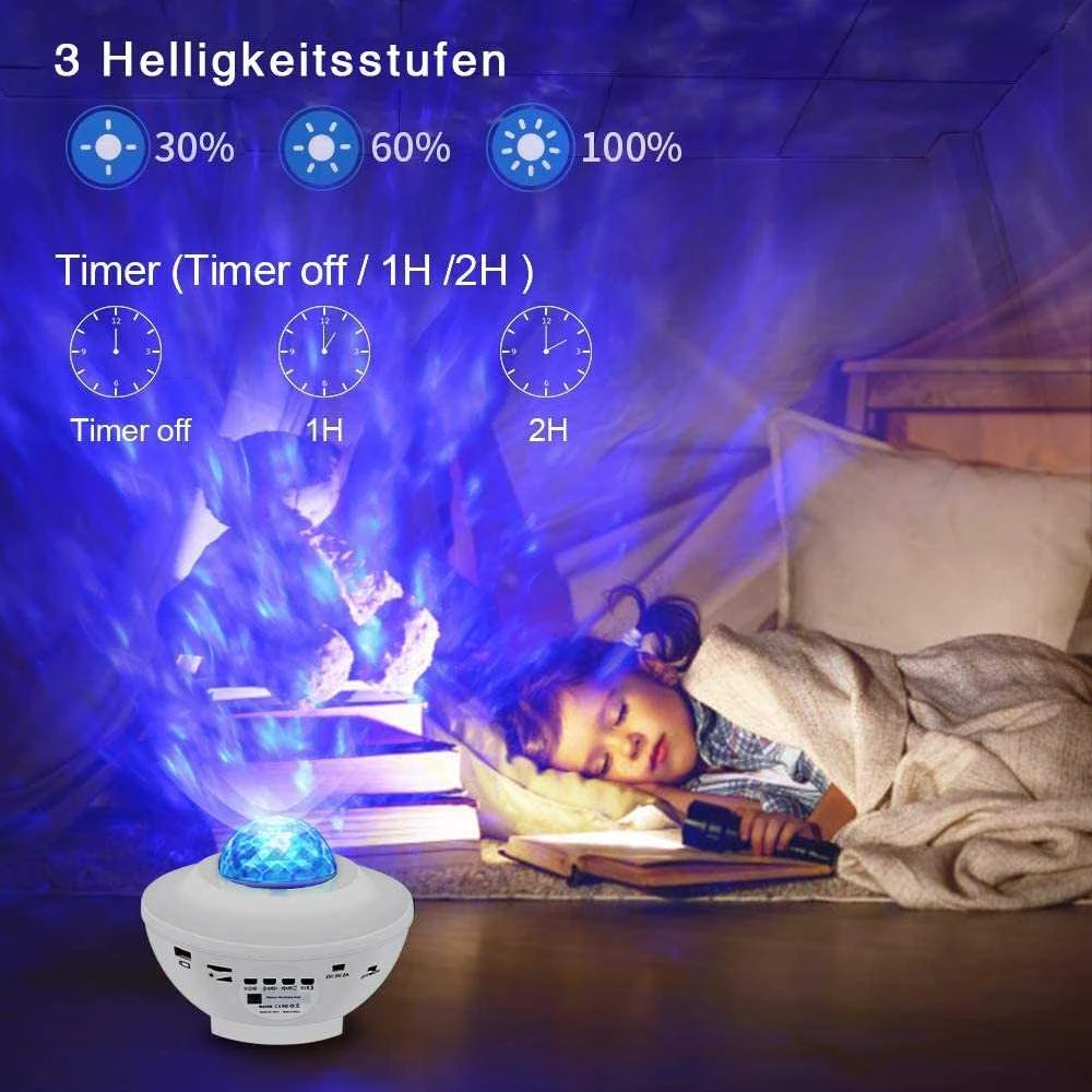 Goapa LED žvaigždžių projektorius RGB StarLight