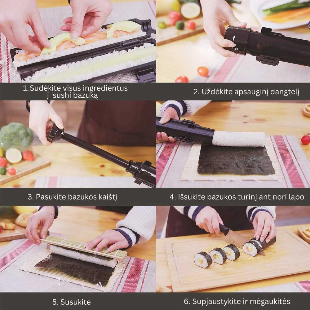 Goapa Sushi gaminimo rinkinys