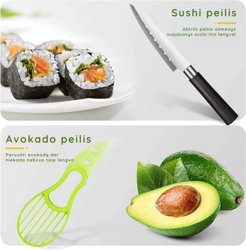 Goapa Sushi gaminimo rinkinys