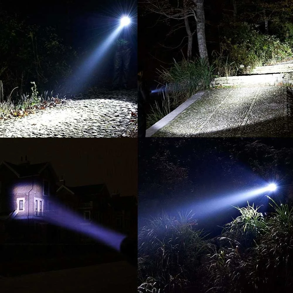 Goapa Taktinis LED žibintuvėlis, prožektorius