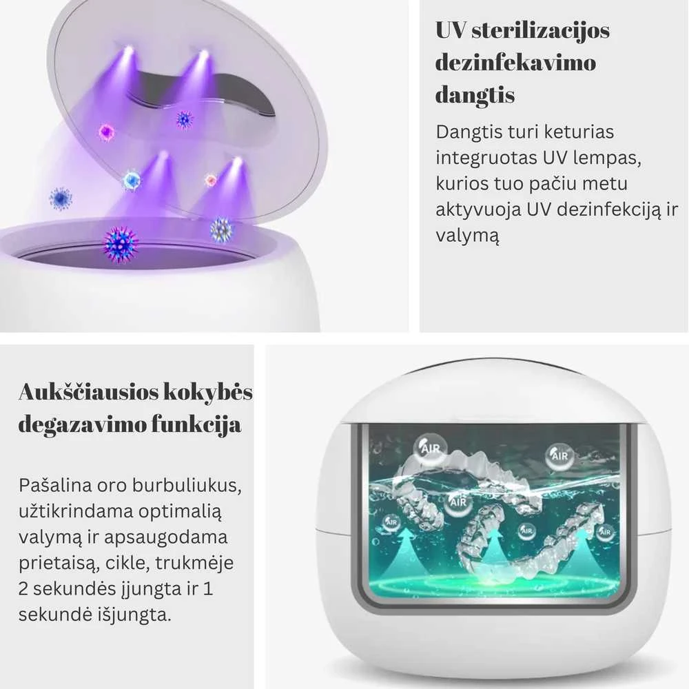 Goapa Ultragarsinė valymo vonelė