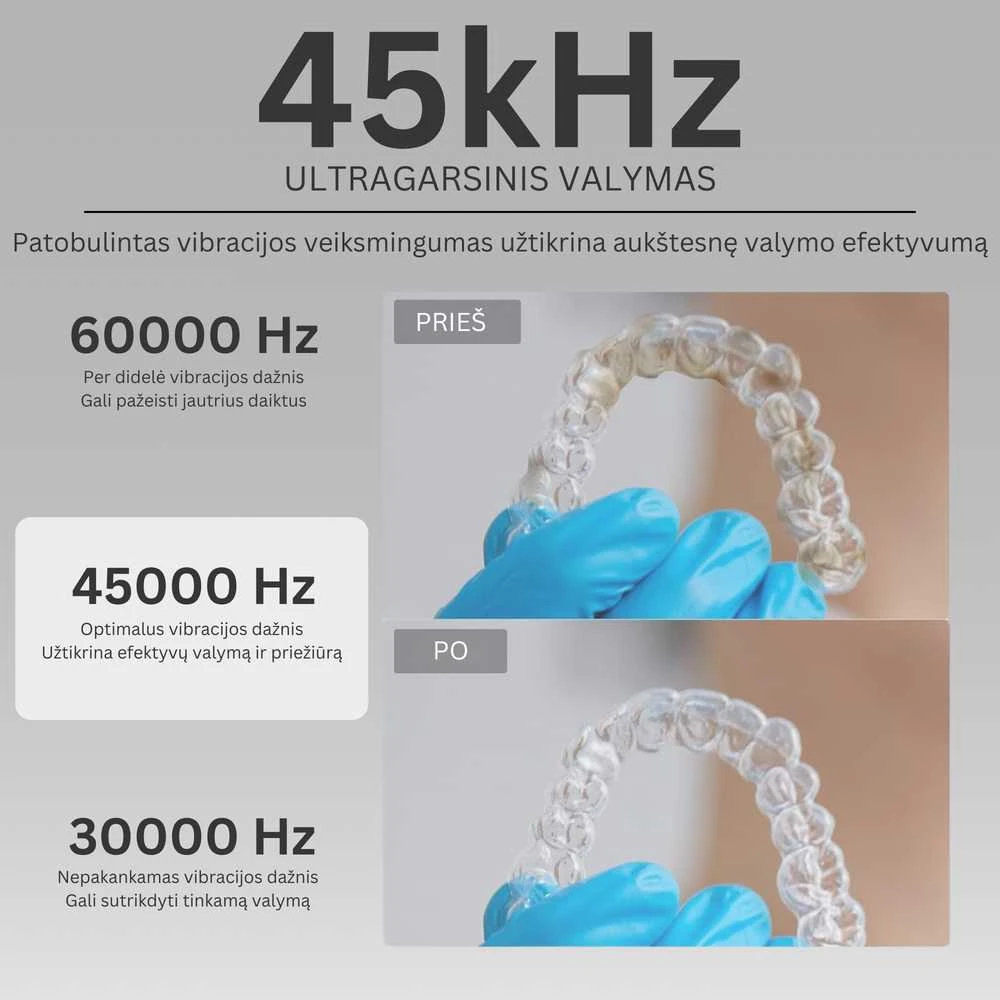 Goapa Ultragarsinė valymo vonelė
