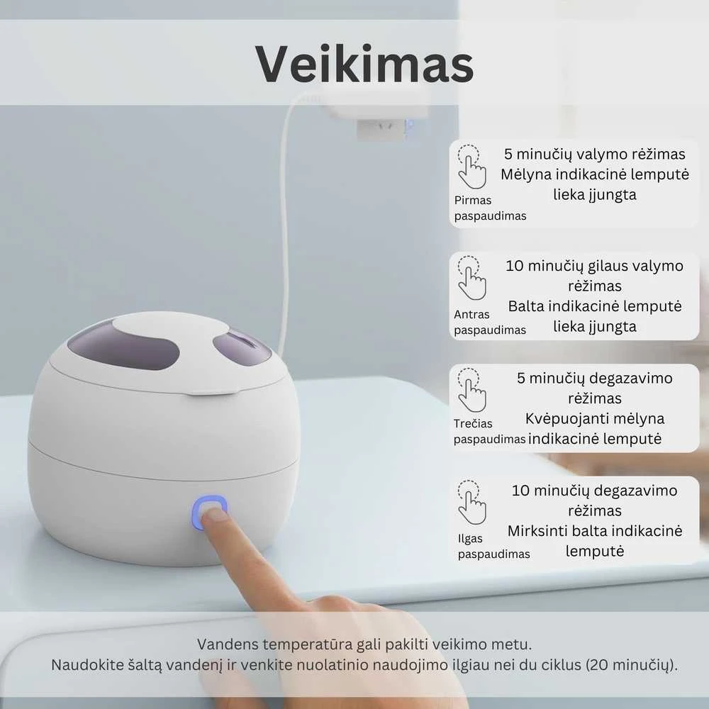 Goapa Ultragarsinė valymo vonelė
