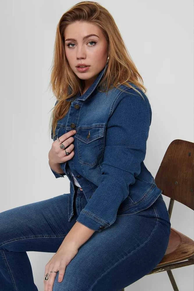 Džinsinė striukė Only Carmakoma