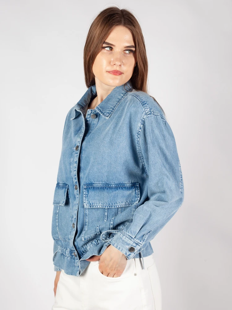 Džinsinė striukė Pantamo