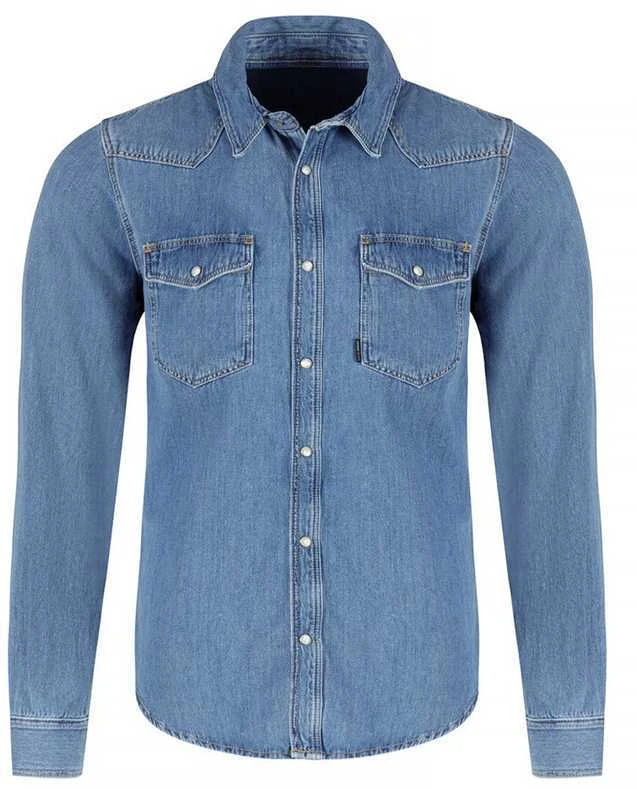 Džinsiniai marškiniai Cross Jeans