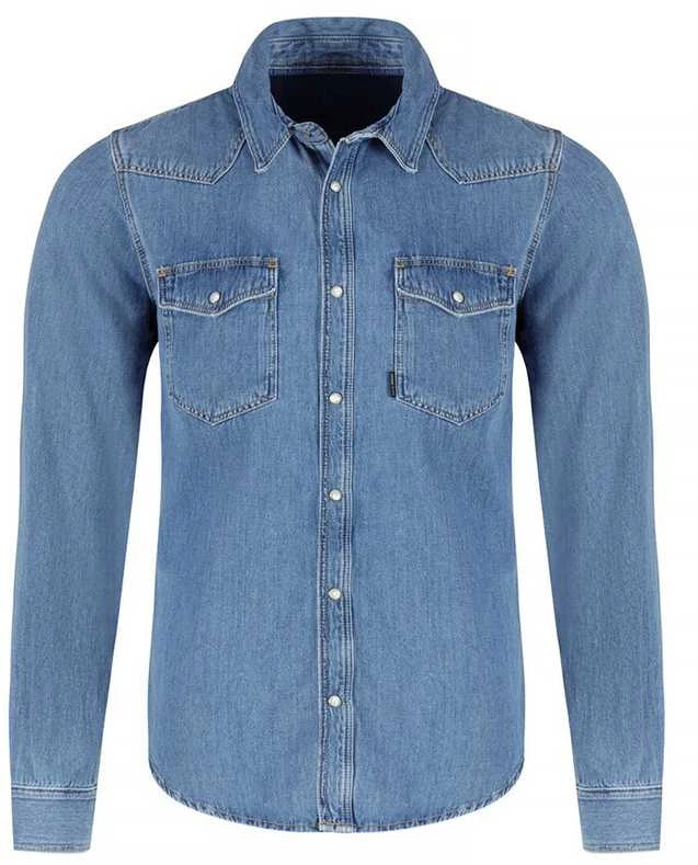 Džinsiniai marškiniai Cross Jeans