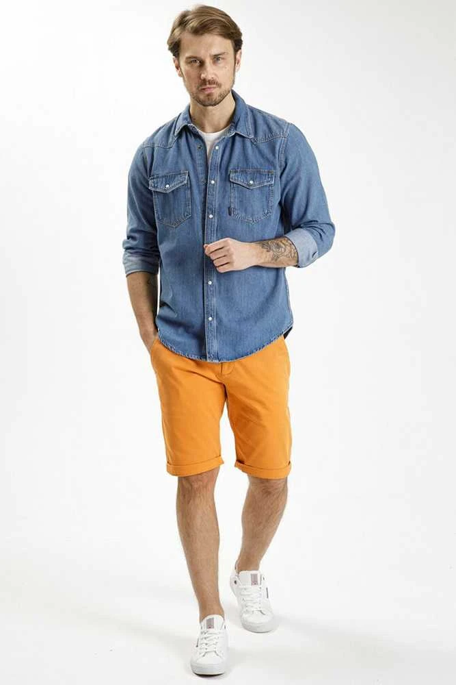 Džinsiniai marškiniai Cross Jeans