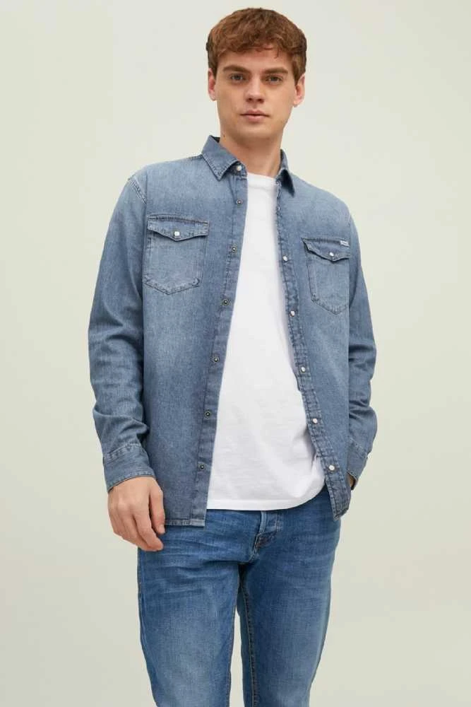 Džinsiniai marškiniai Jack &amp;amp; Jones