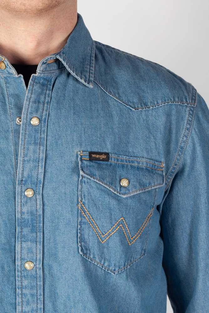 Džinsiniai marškiniai Wrangler