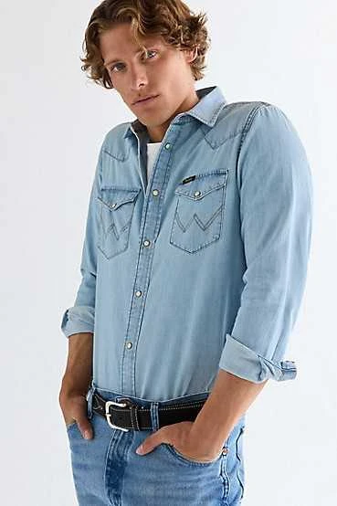 Džinsiniai marškiniai Wrangler