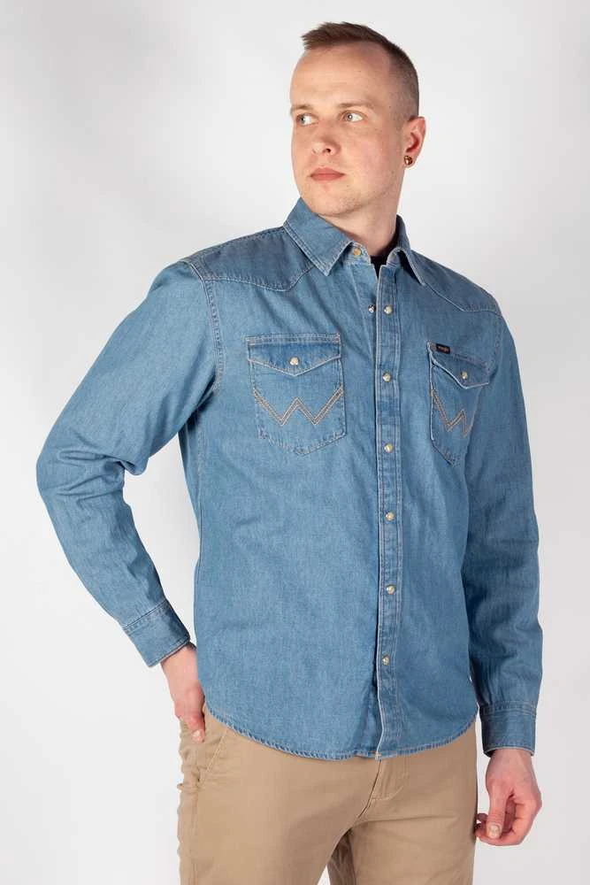 Džinsiniai marškiniai Wrangler