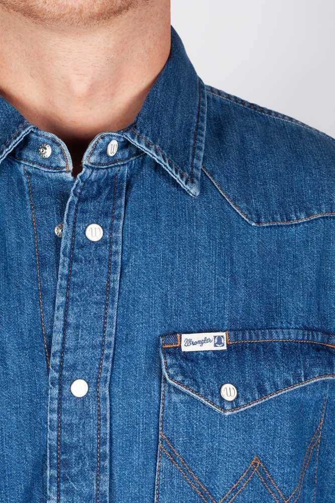 Džinsiniai marškiniai Wrangler
